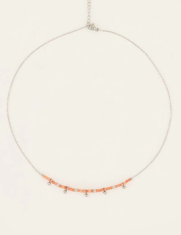 My Jewellery Necklace Vintage Orange Beads MJ06499