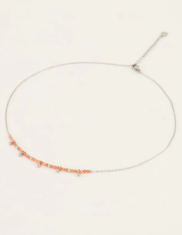 My Jewellery Necklace Vintage Orange Beads MJ06499