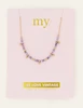 My Jewellery Necklace Vintage Purple Beads MJ06564