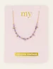 My Jewellery Necklace Vintage Purple Beads MJ06564