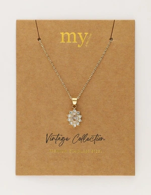 My Jewellery Necklace vintage strass MJ11482
