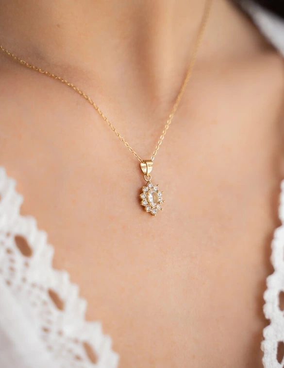 My Jewellery Necklace vintage strass MJ11482