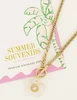 My Jewellery Necklace white flower Summer MJ07216