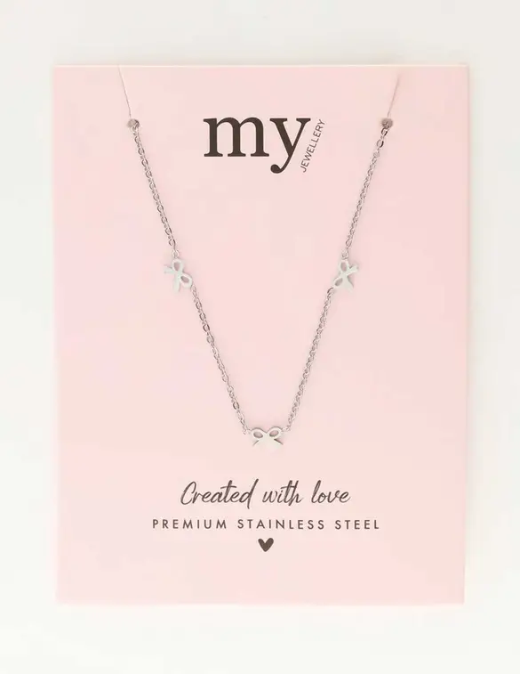 My Jewellery Necklace with 5 mini bows MJ10916