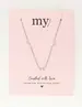 My Jewellery Necklace with 5 mini bows MJ10916