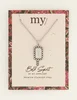 My Jewellery Necklace with amour charm MJ07827