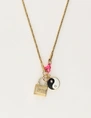 My Jewellery Necklace with charms and pink lock MJ08349