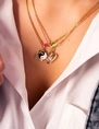 My Jewellery Necklace with charms and pink lock MJ08349