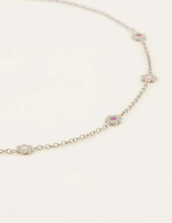 My Jewellery Necklace with flowers MJ07966