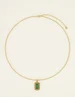 My Jewellery Necklace with green amour enamel MJ07821