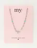 My Jewellery Necklace with heart & beads MJ10776