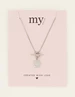 My Jewellery Necklace with heart charm MJ08005
