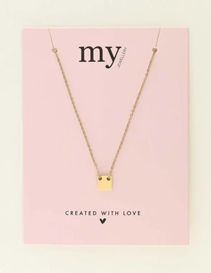 My Jewellery Necklace with square charm MJ07920