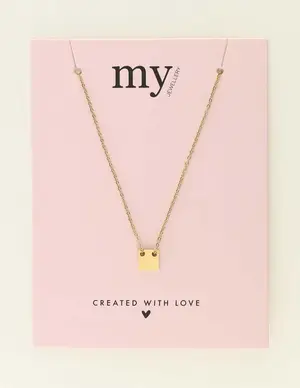 My Jewellery Necklace with square charm MJ07920