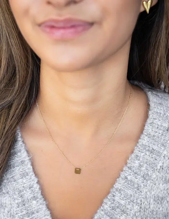 My Jewellery Necklace with square charm MJ07920
