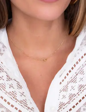My Jewellery Necklace with two rounds MJ10774