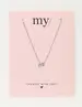 My Jewellery Necklace with two rounds MJ10774