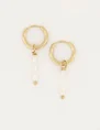 My Jewellery Oorbellen 3 parels MJ05094