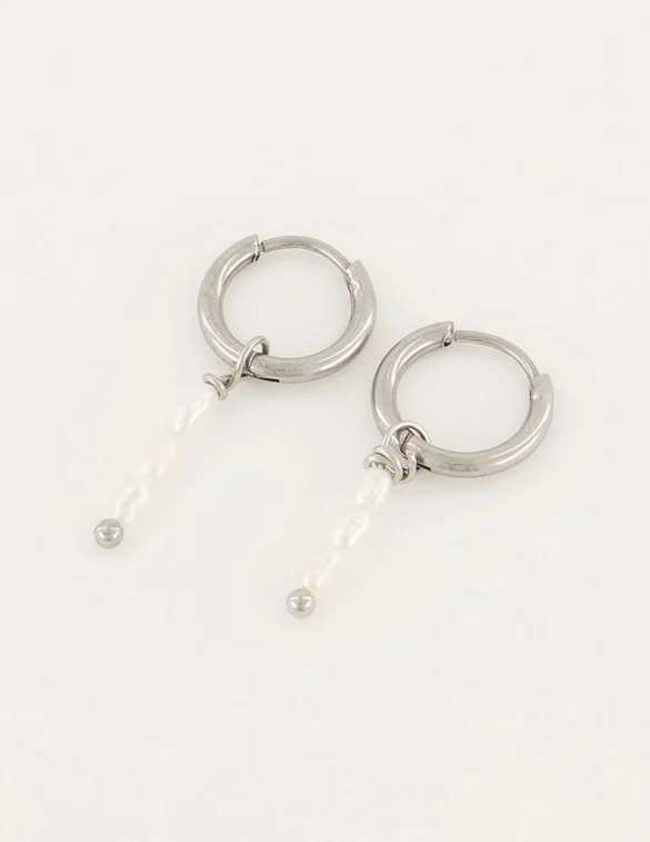 My Jewellery Oorbellen 3 parels MJ05094