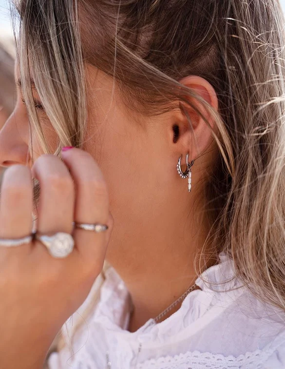 My Jewellery Oorbellen 3 parels MJ05094