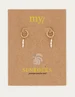 My Jewellery Oorbellen 3 parels MJ05094