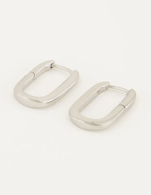 My Jewellery Oorbellen ovaal groot 20 mm MJ04612