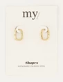 My Jewellery oorbellen ovaal klein 13,72 mm MJ04611