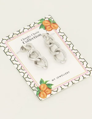 My Jewellery Oorhangers drie schakels MJ04908