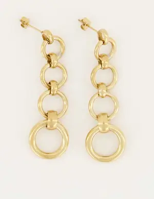 My Jewellery Oorhangers ronde schakels MJ05349