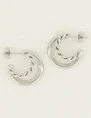 My Jewellery Oorringen 2 lagen patroon MJ04907