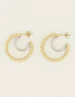 My Jewellery Oorringen bolletjes dubbel MJ04902