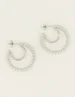 My Jewellery Oorringen bolletjes dubbel MJ04902