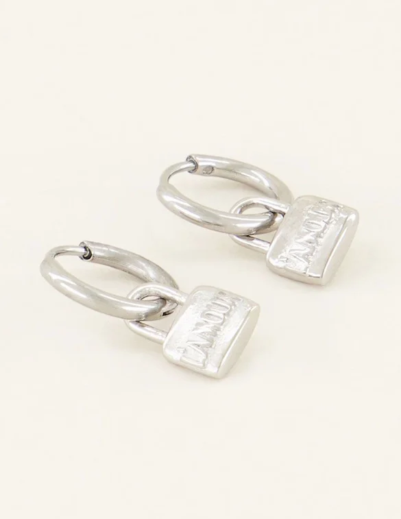 My Jewellery Oorringen love lock MJ04106