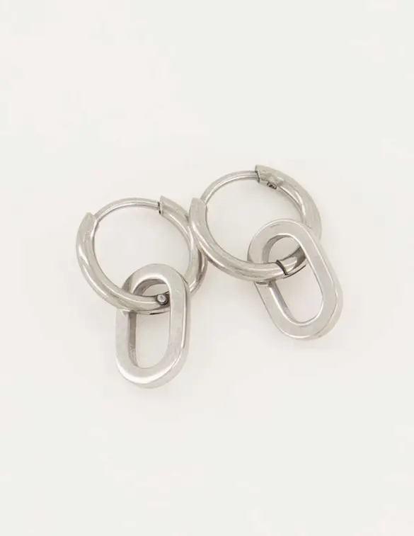 My Jewellery Oorringen open ovaal MJ04652