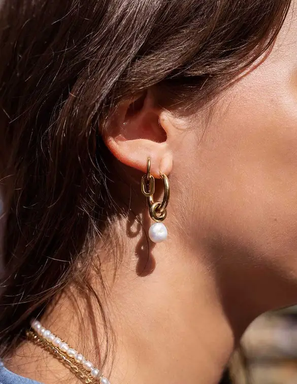 My Jewellery Oorringen open ovaal MJ04652