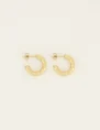 My Jewellery Oorringen open touwpatroon MJ01342