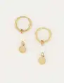 My Jewellery Oorringen parel en munt MJ05377