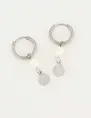 My Jewellery Oorringen parel en munt MJ05377