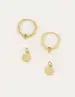 My Jewellery Oorringen parel en munt MJ05377