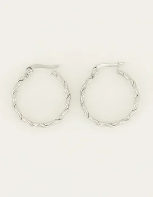My Jewellery Oorringen rond touwpatroon MJ04358