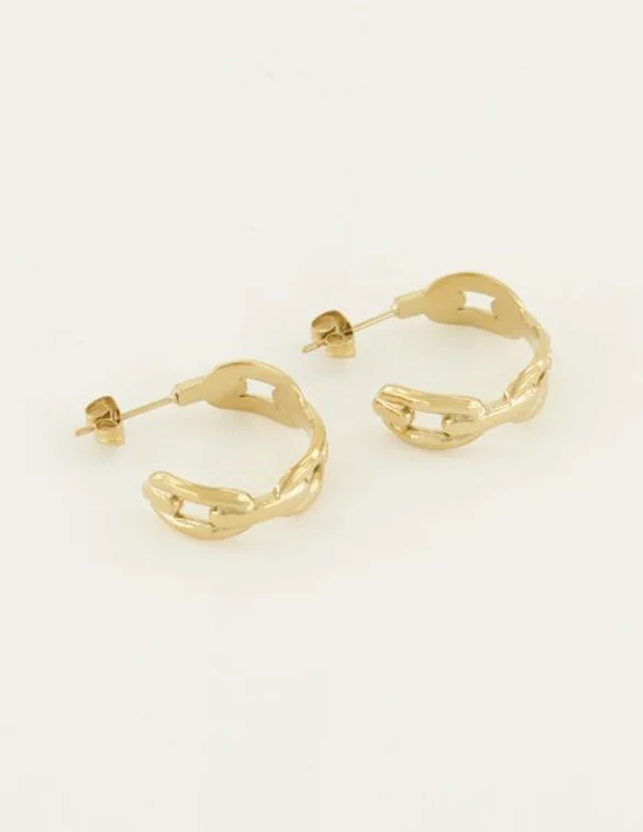My Jewellery Oorringen schakels MJ04904