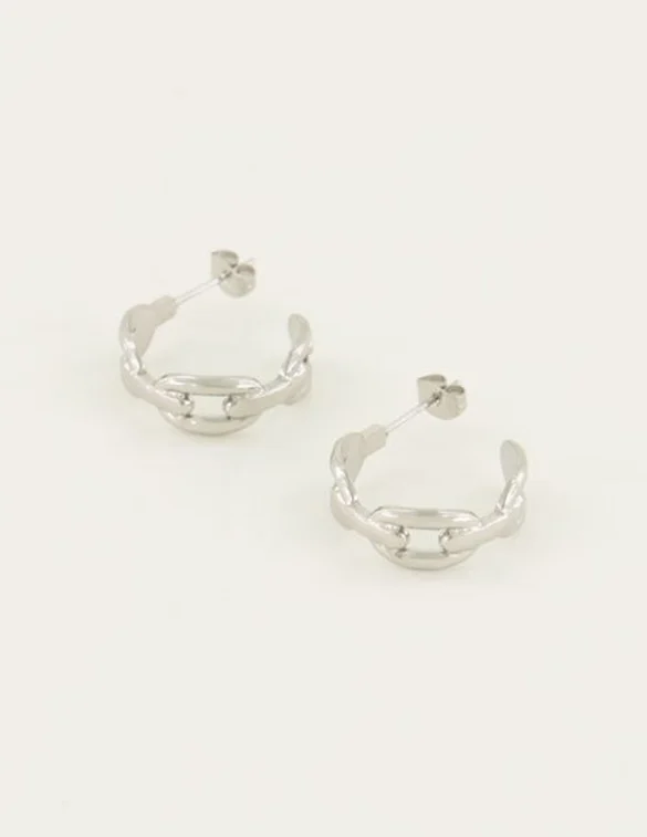 My Jewellery Oorringen schakels MJ04904