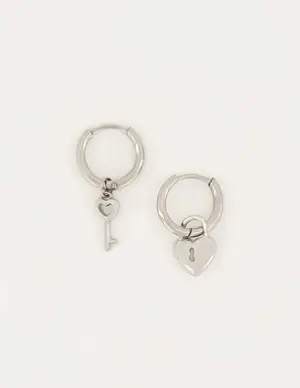My Jewellery Oorringen slotje & sleutel MJ05451