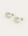 My Jewellery Oorringen twee lagen MJ04906