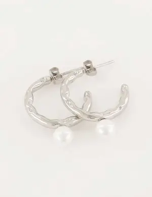 My Jewellery Oorringen zoetwaterparel MJ05407