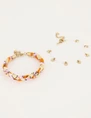 My Jewellery Oranje gevlochten armband se MJ05109