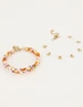 My Jewellery Oranje gevlochten armband se MJ05109