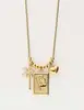 My Jewellery palmtree island flower necklace MJ10804