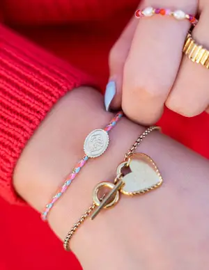 My Jewellery Pink - multicolored candy bracelet très belle MJ06556