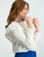 My Jewellery Pintuck LS top MJ07873